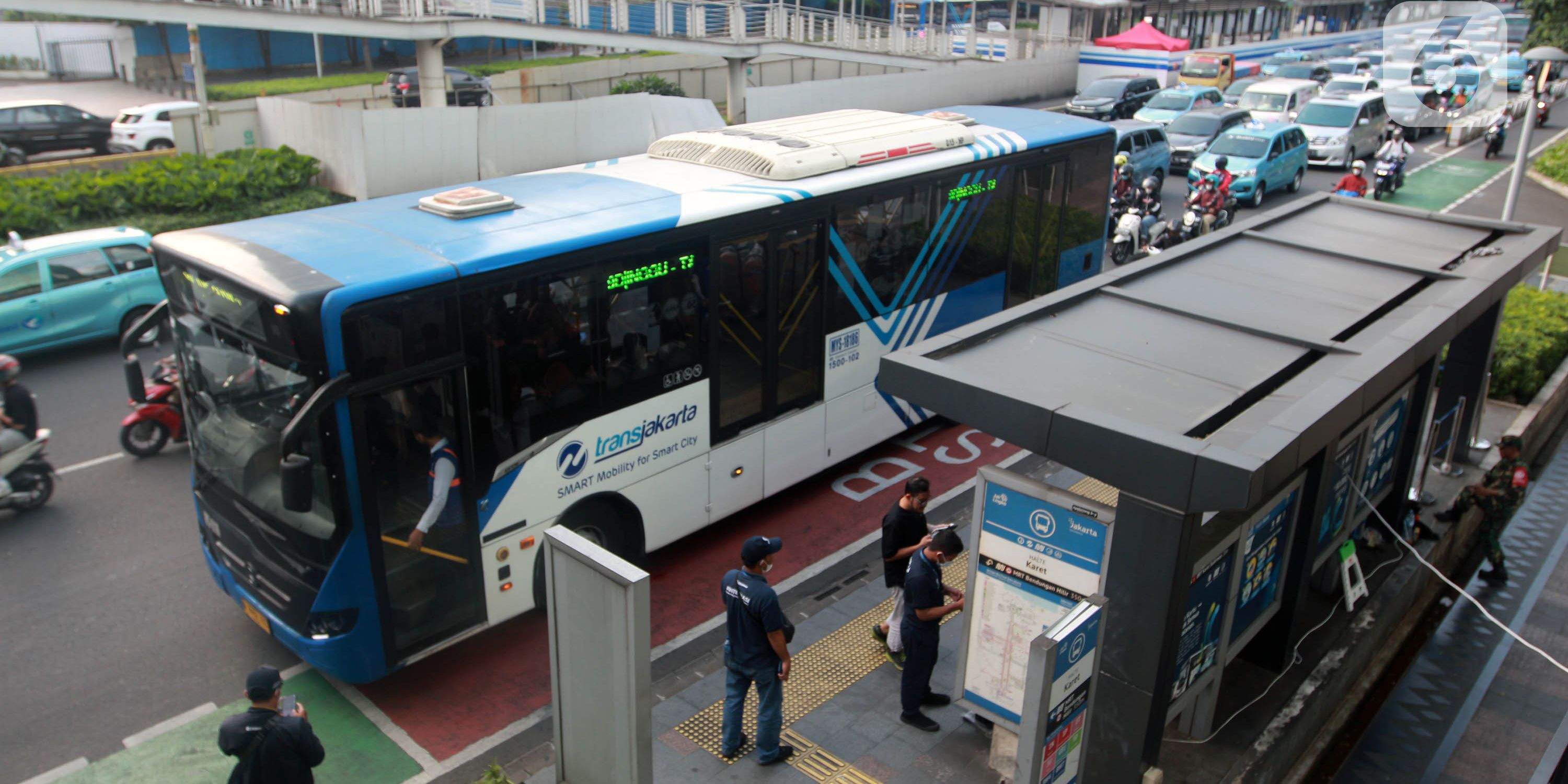 Pemprov DKI Harap Tilang Elektronik Berlaku di Jalur TransJakarta