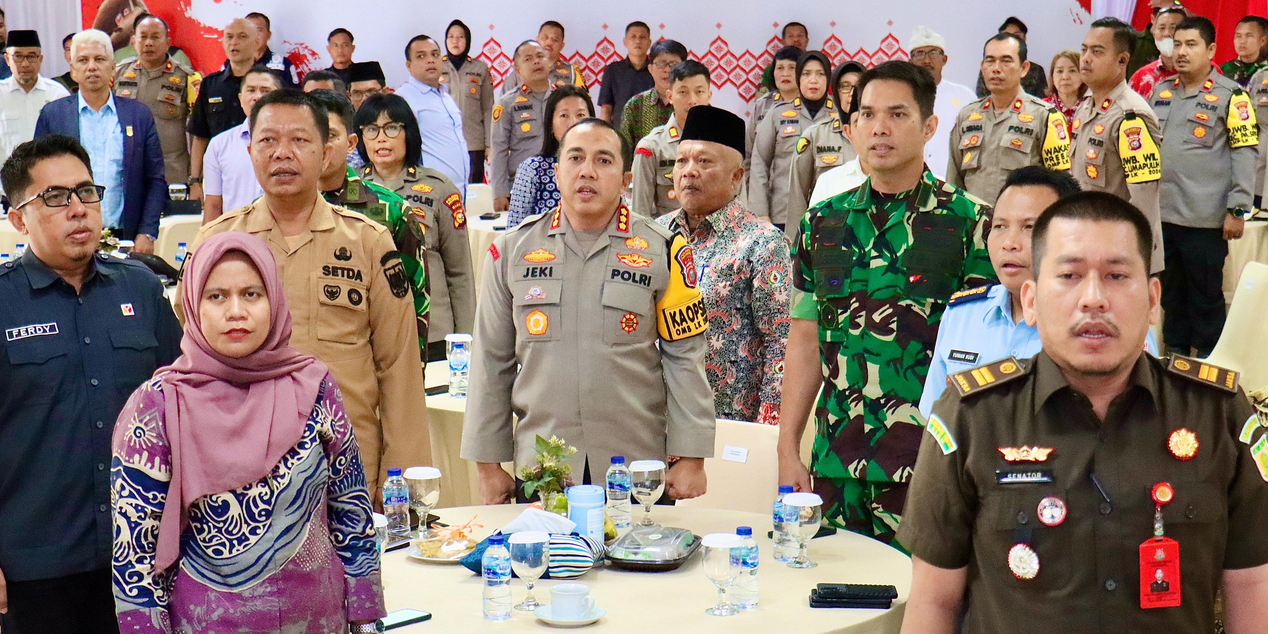 Ini yang Dilakukan TNI Polri Wujudkan Pilkada 2024 Damai di Pekanbaru