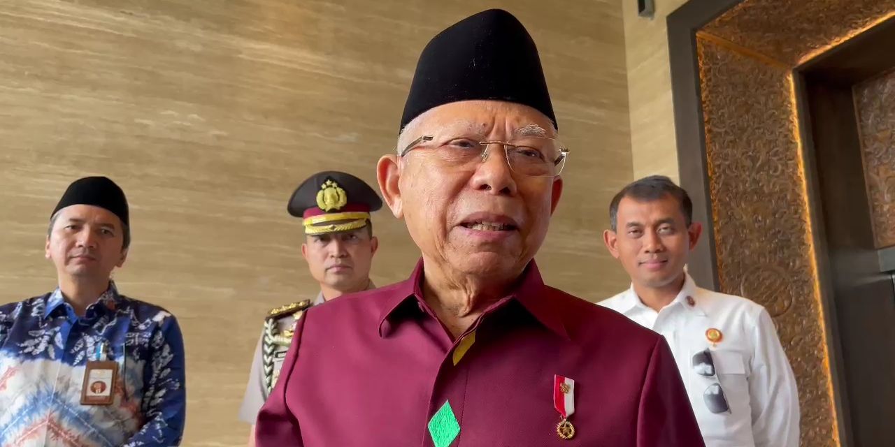 Wapres Ma'ruf Amin Ungkap Pembicaraan dengan Prabowo Saat Rapat Kabinet Terakhir di IKN