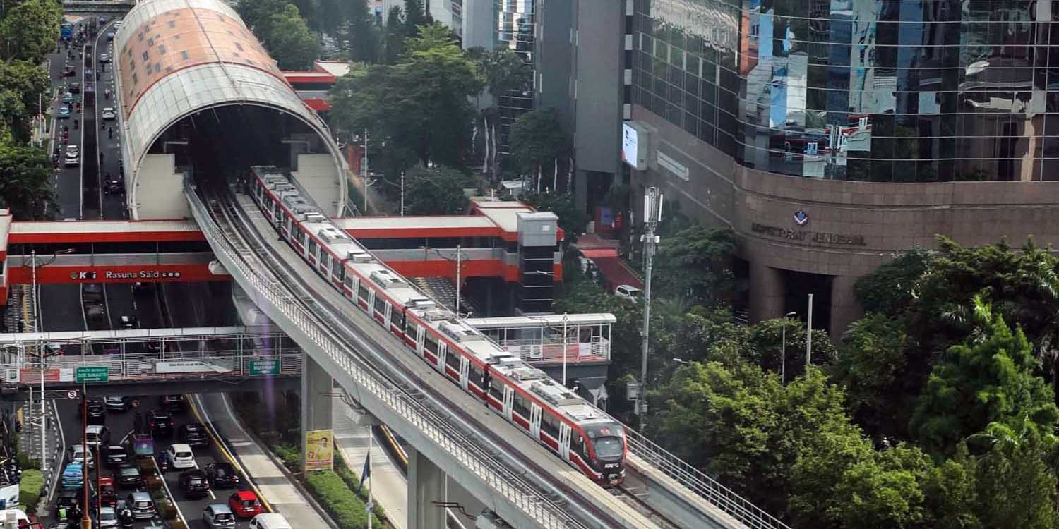 LRT Jabodebek Cata Angkut 78.000 Penumpang per Hari, Bantu Kurangi Kemacetan dan Pangkas Emisi Karbon