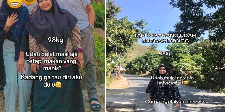 Wanita Ini Berhasil Turunkan Berat Badan 40 Kg dalam 6 Bulan, Kisah Dietnya Curi Perhatian