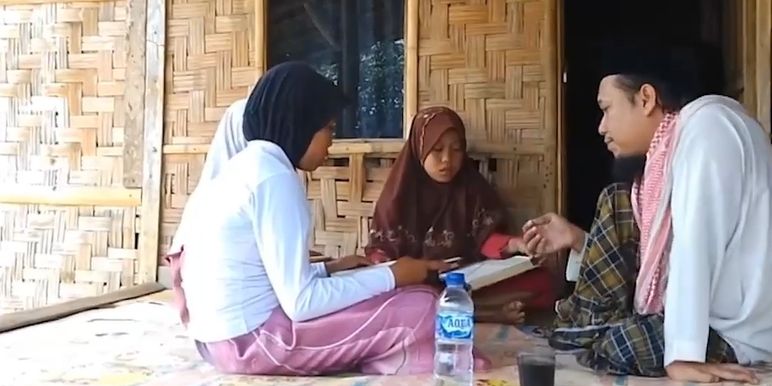 Belajar dari Syarif, Guru Ngaji Difabel di Lebak yang Semangat Berbagi Ilmu Agama di Tengah Keterbatasan