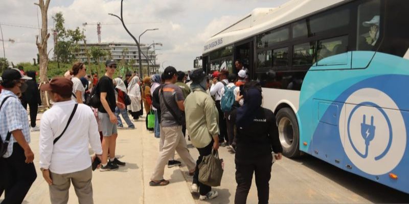 Cerita Turis Jerman Kagum Lihat Langsung IKN