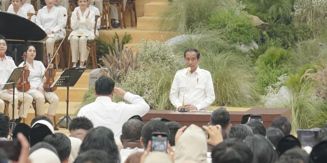 VIDEO: Momen Bahagia Jokowi Banjiri Pujian Ke Prabowo 