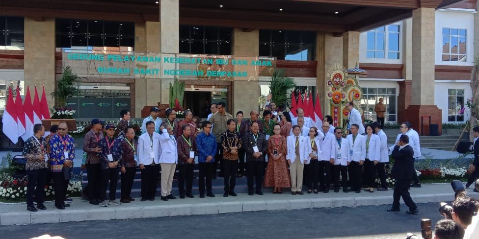 Puji RS I.G.N.G. Ngoerah Bali Mirip Hotel Bintang 5, Jokowi: Ini akan Kurangi Kematian Ibu & Anak