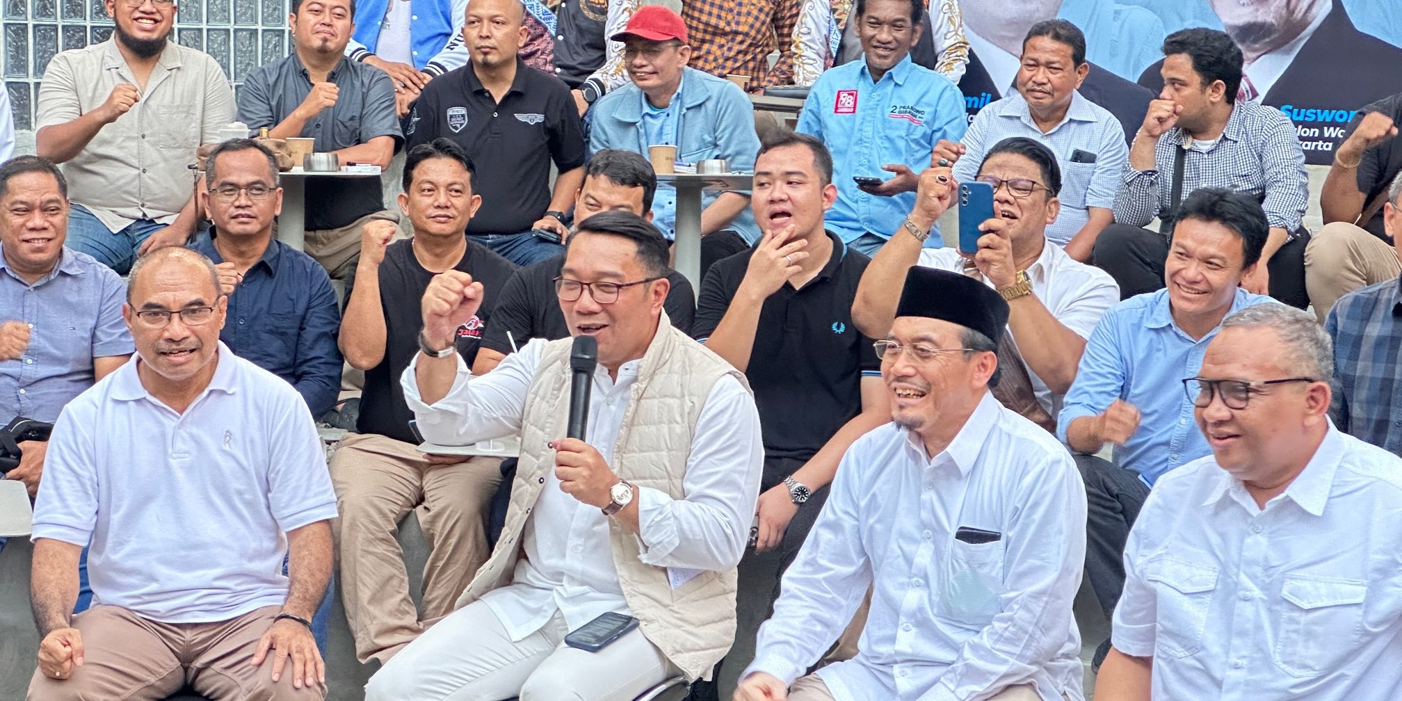 VIDEO: Ridwan Kamil Blak-blakan Strategi Raup Suara di Basis Anies Jakarta, Singgung Jak Mania