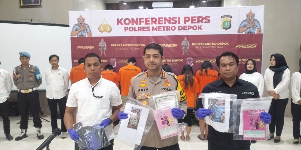 Polisi Ungkap Sindikat Penjualan Bayi Melalui Sosmed di Depok, Satu Anak Rp45 Juta