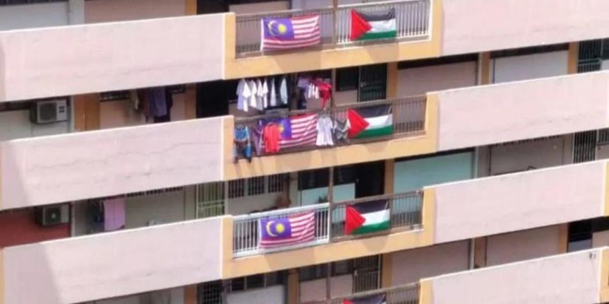 Hari Kemerdekaan Malaysia Picu Polemik Lantaran Muncul Bendera Palestina