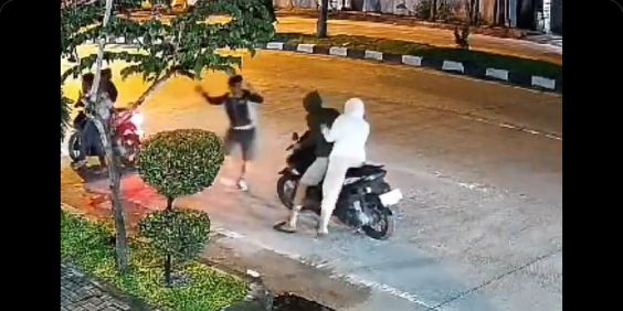 Aksi Heroik Seorang Pria di Medan Relakan Motornya Dirampas Begal demi Lindungi Pasangan