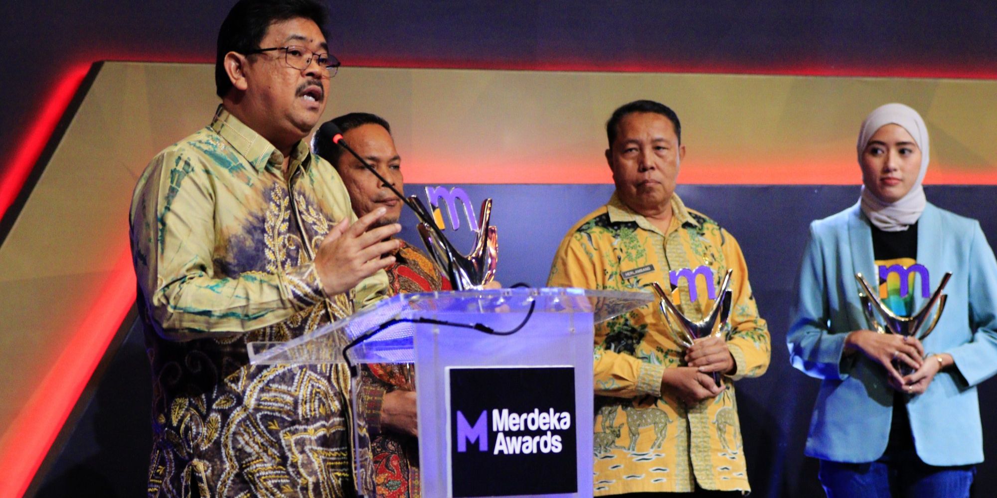 Pemprov Kalimantan Selatan Sabet Merdeka Awards 2024 Kategori Kolaborasi Berbasis Teknologi