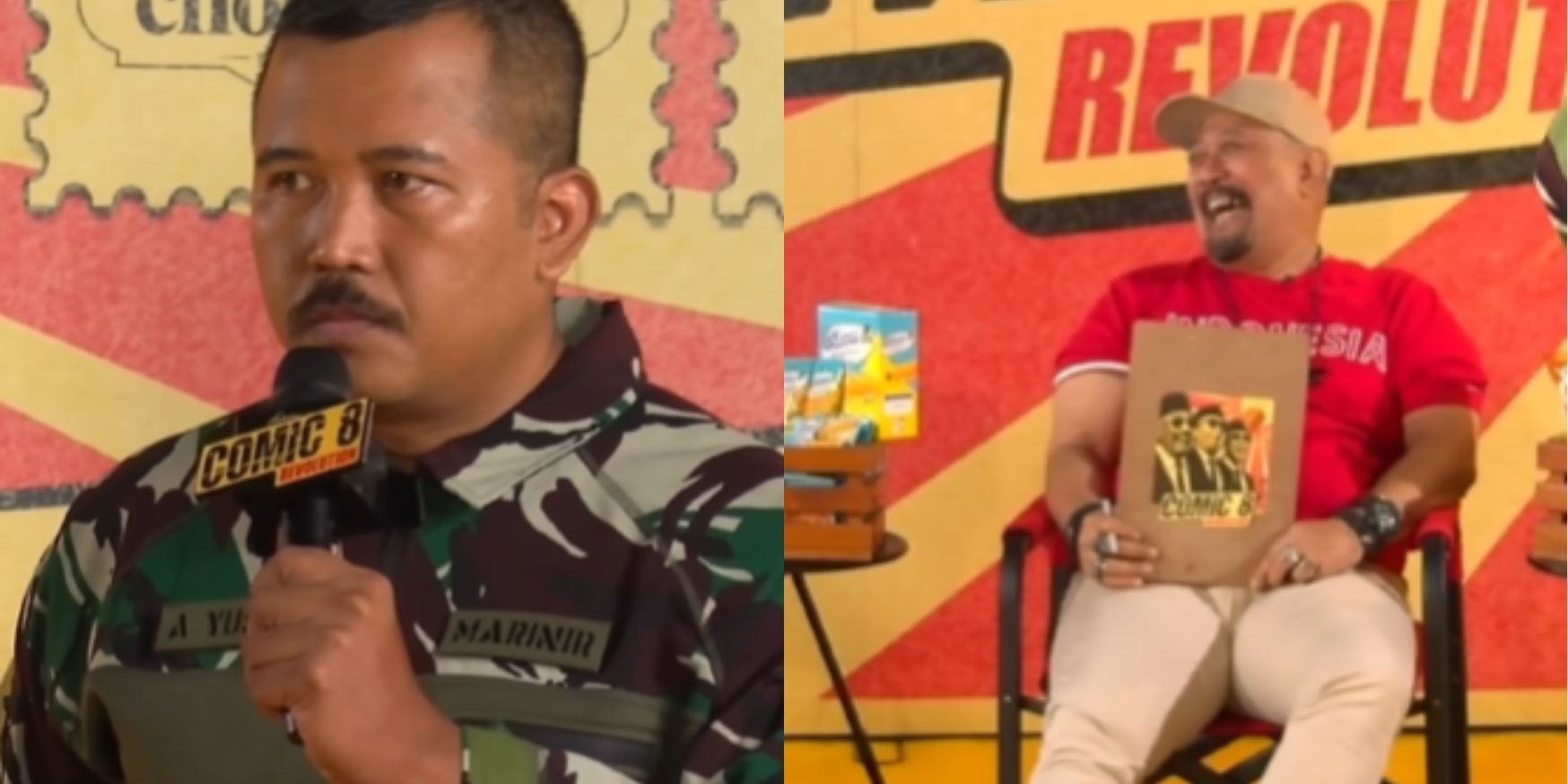 Marinir TNI AL Ikut Audisi Stand Up Comedy Sampai Bikin Indro Ngakak, Makin Pecah Bilang 'Kamu Ketawa Tak Tempeleng'