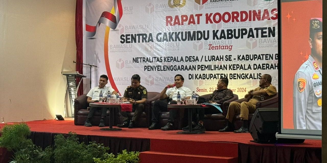 Polres Bengkalis Tekankan Netralitas Para Kepala Desa dan Lurah Saat Pilkada