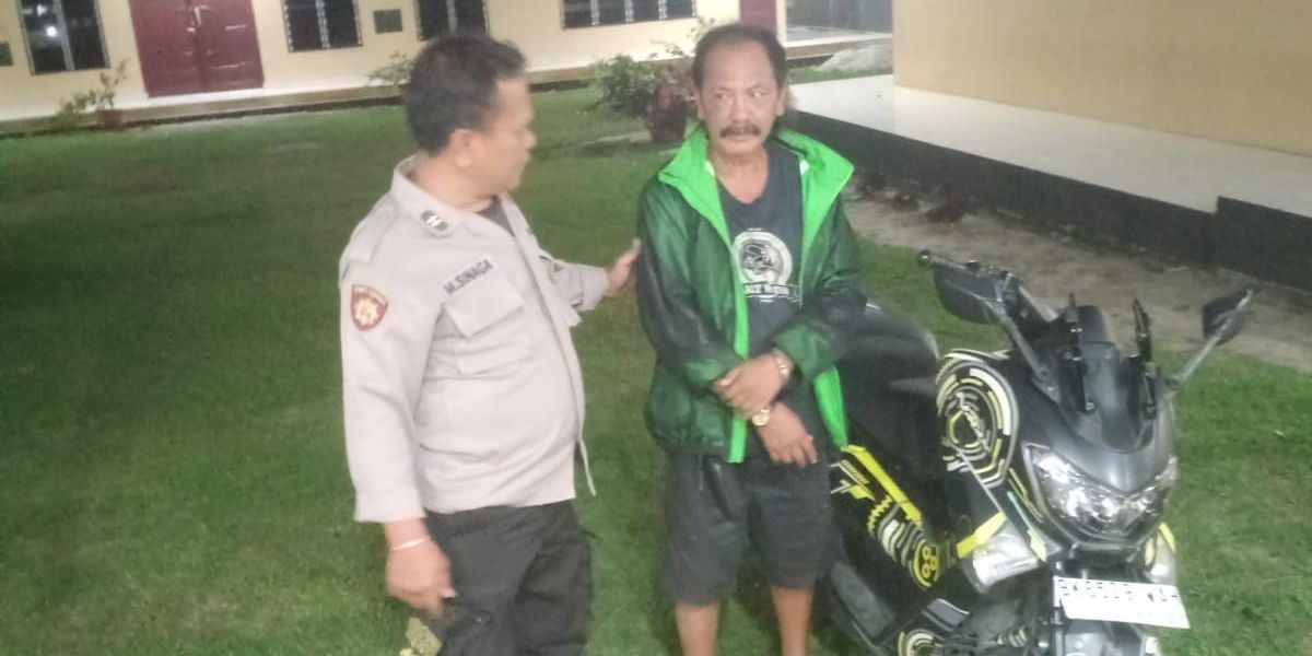 Berjaket Ojek Online, Mantan Kepala Dinas Perhubungan Siantar Curi Motor Warga