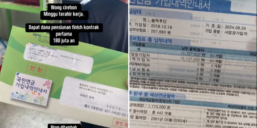 Habis Kontrak Kerja, Momen Pria TKI Korea Dapat Uang Pensiunan hingga Ratusan Juta Ini Viral