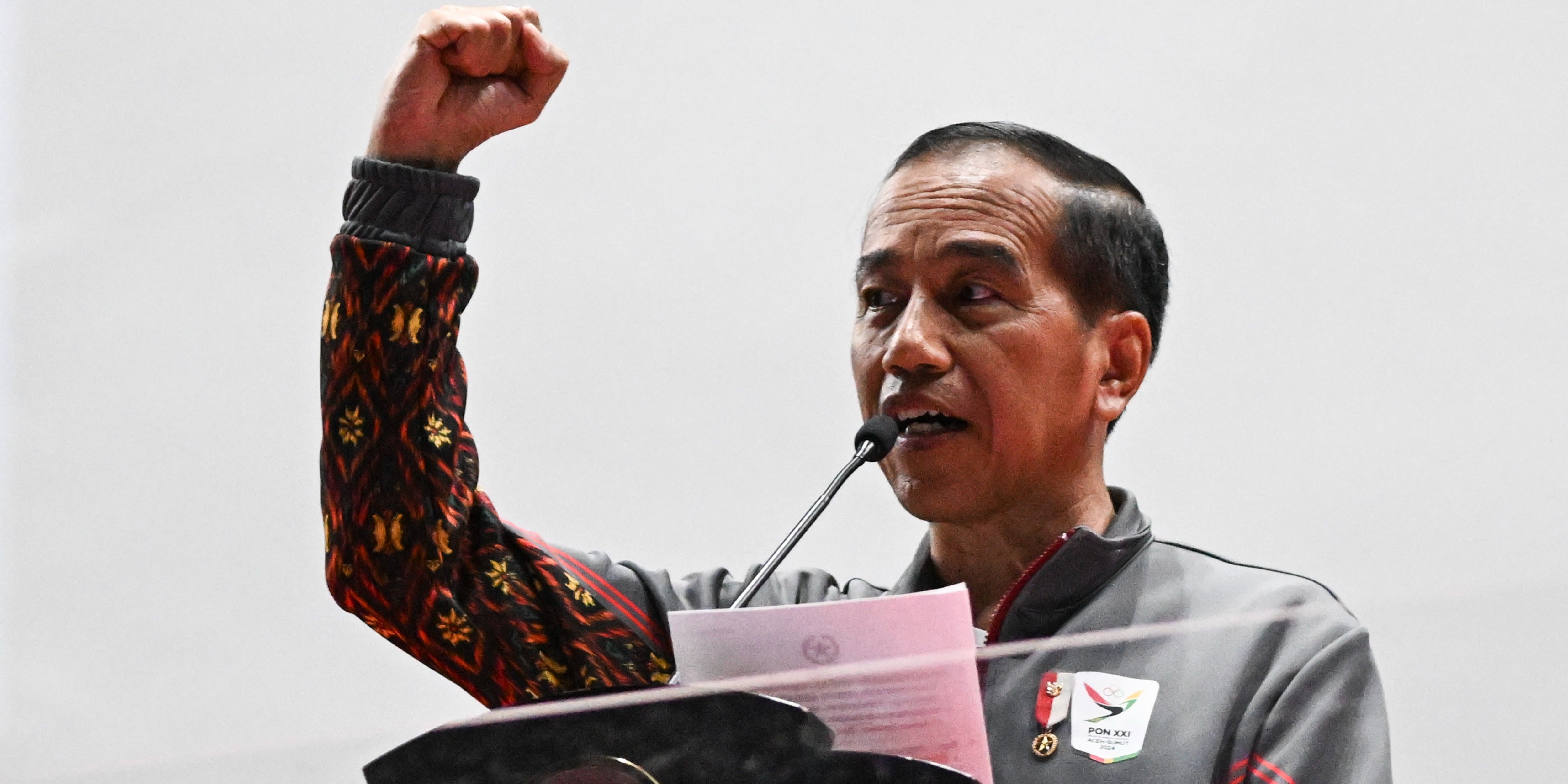 VIDEO: Nada Tinggi Jokowi Ditanya Kabinet Prabowo-Gibran 