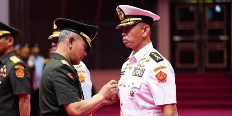 Jabat Kapuskersin TNI, Donny Suharto Pecah Bintang jadi Laksamana Pertama