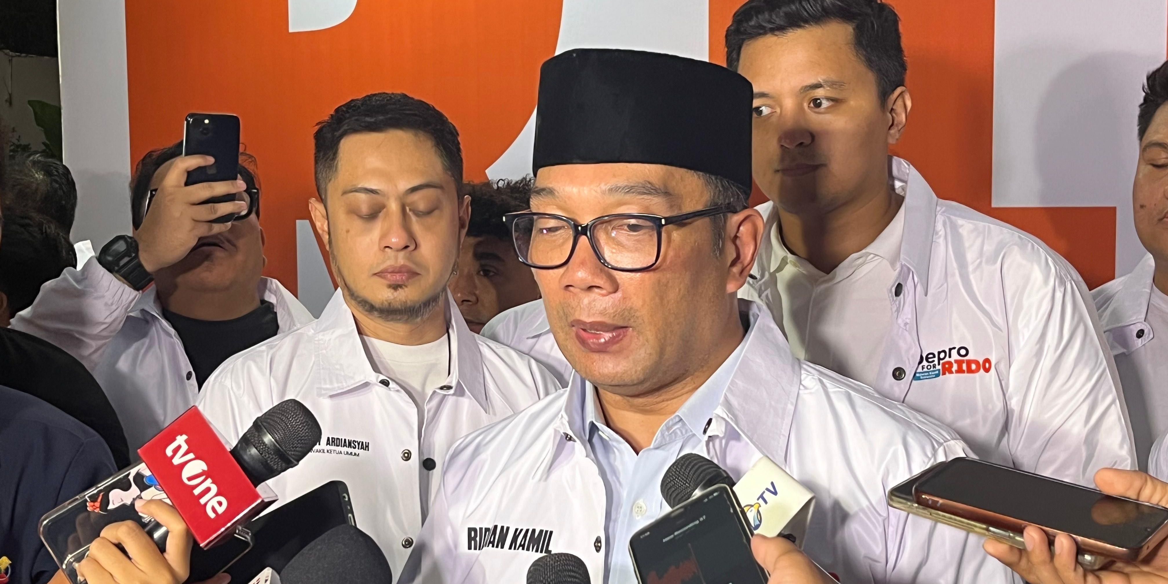 Ridwan Kamil soal Kesamaan Visi Misi dengan Anies Baswedan: Intinya Keadilan dan Kesejahteraan