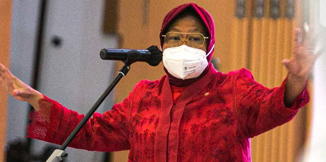 Respons Risma Ditanya soal Rencana Mundur dari Mensos karena Maju Pilgub Jatim