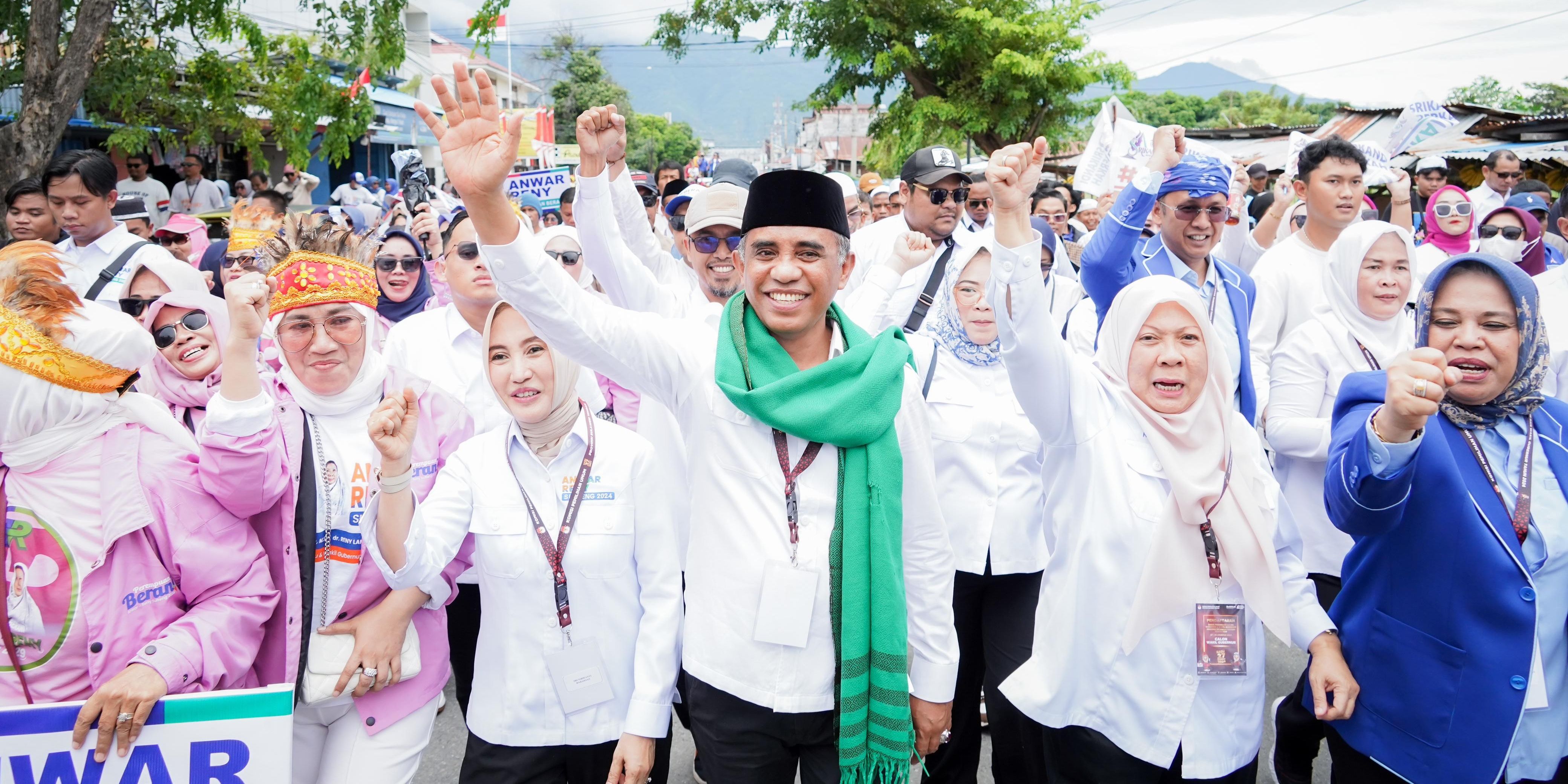 Anwar Hafid-Reni Dinilai Peduli Generasi Muda dan Punya Semangat Bangun Sulteng