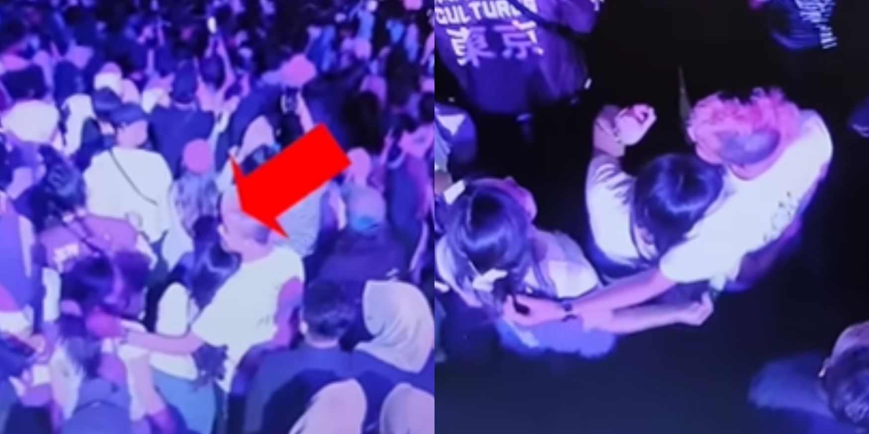 Tersorot Kamera, Cowok Nonton Konser Bareng Pacar Malah Elus-Elus Cewek Lain yang di Samping jadi Omongan