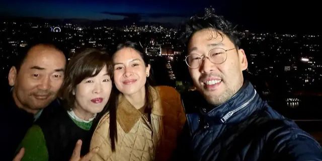 Potret Cantik Maudy Ayunda Liburan Bareng Suami & Mertua ke Paris, Gaya Simple Selalu Stylish