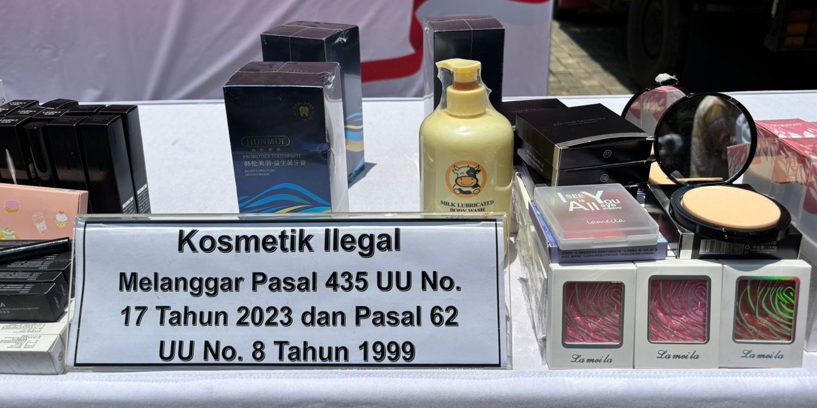 Ternyata Ini Asal Negara 415.000 Kosmetik Ilegal yang Diamankan Kementerian Perdagangan dan BPOM