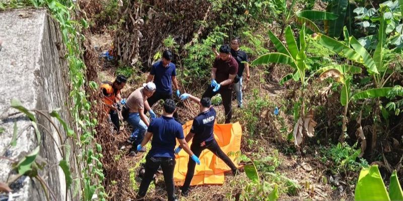 Bikin Geger, Mayat Pria Berjaket Tulisan Kamikaze Ditemukan Warga saat Cari Rumput