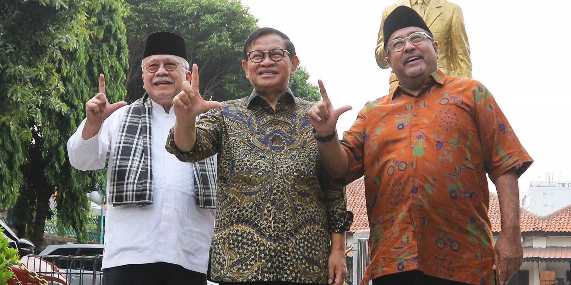 Tim Pemenangan Pramono-Rano Karno: Cak Lontong Ketua, Dibantu 'Sarah' dan 'Zaenab'