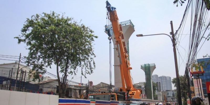 Uji Lintasan LRT Velodrome-Manggarai Dilakukan Akhir September