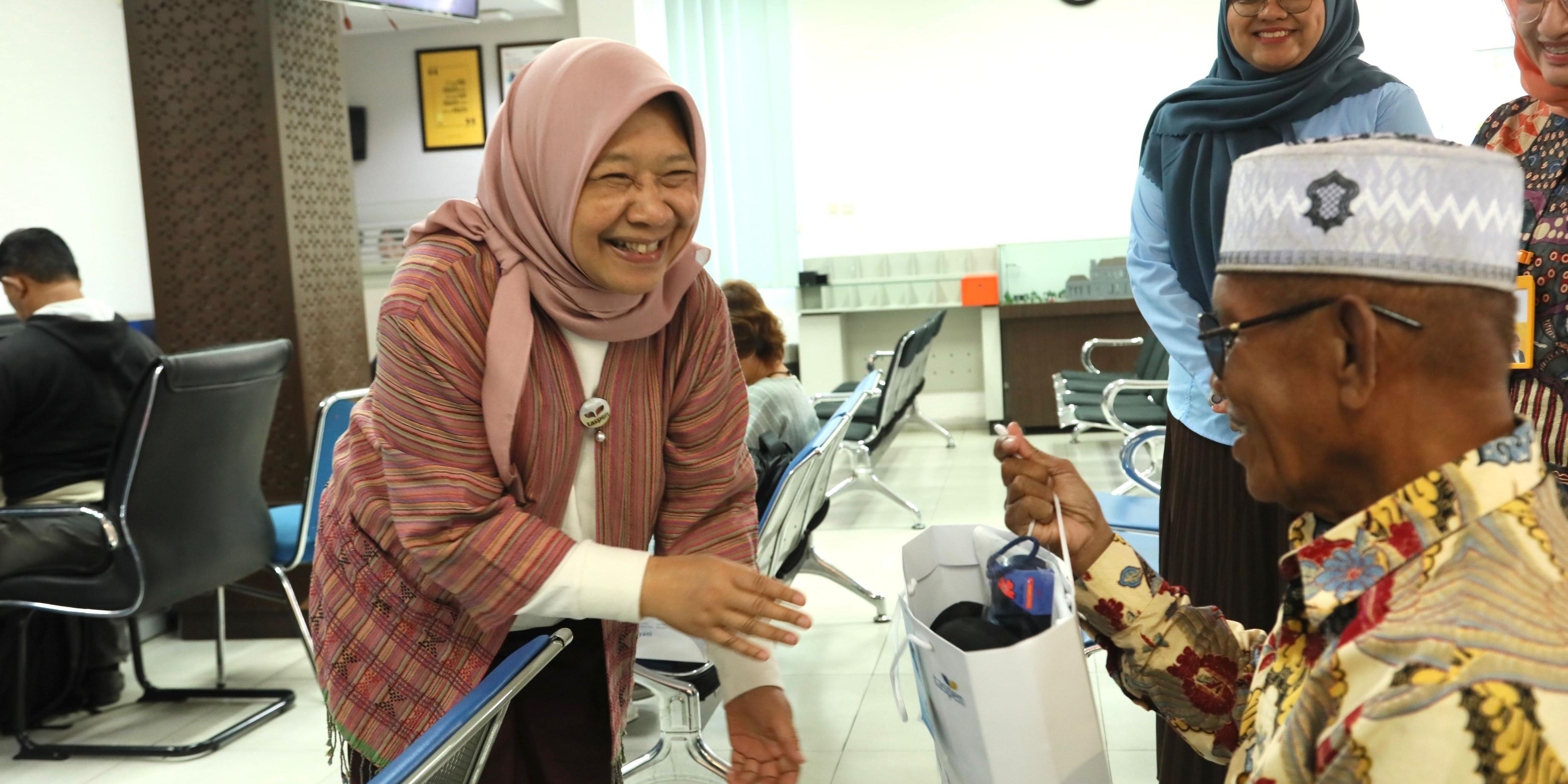 Pimpinan Taspen Tinjau Langsung Pelayanan di Kantor Cabang