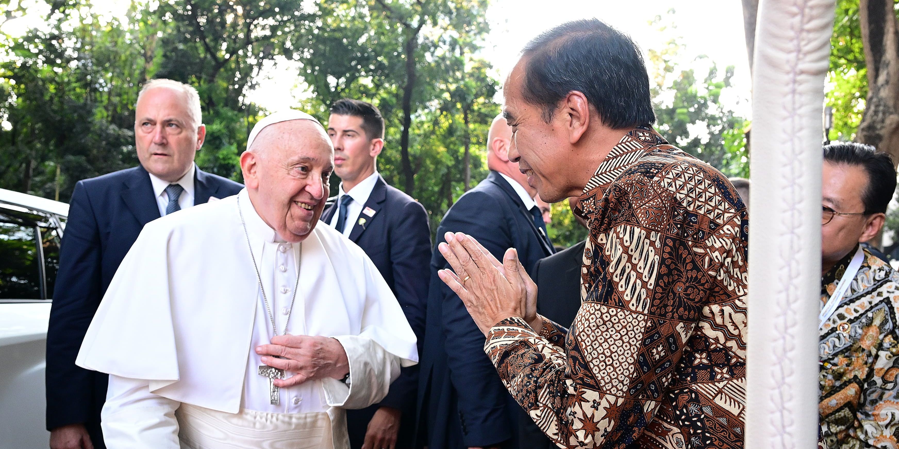 Misa Suci Paus Fransiskus, Jokowi Sebut Umat Katolik Berperan Jaga Persatuan Indonesia