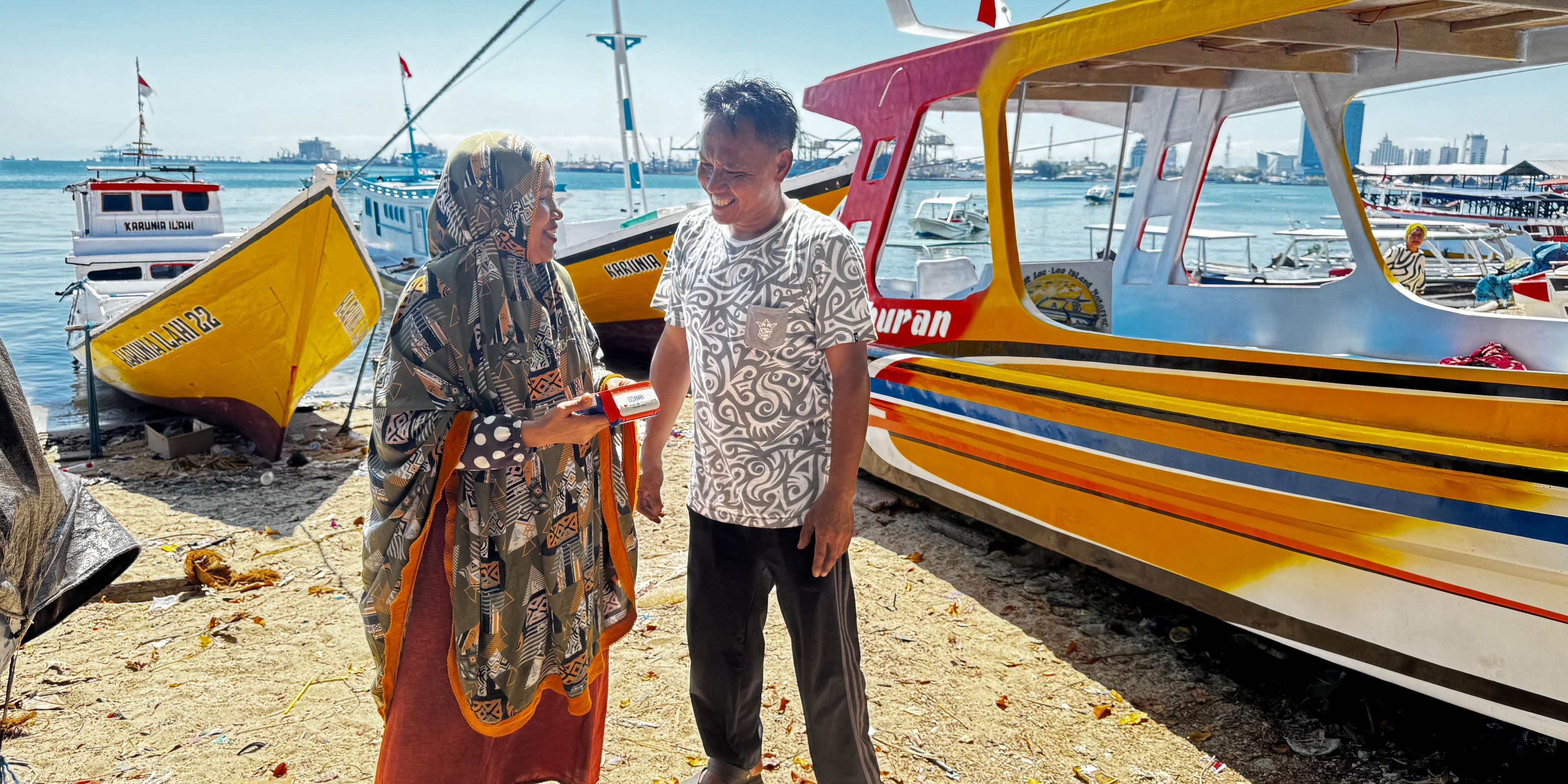 Mengenal Agen BRILink Mariyati Daeng Ngintang, Pahlawan Inklusi Keuangan dari Pulau Lae-lae Makassar