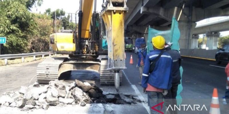 Ada Perbaikan Konstruksi Tol Jakarta-Cikampek, Waspada Kemacetan di Titik Ini