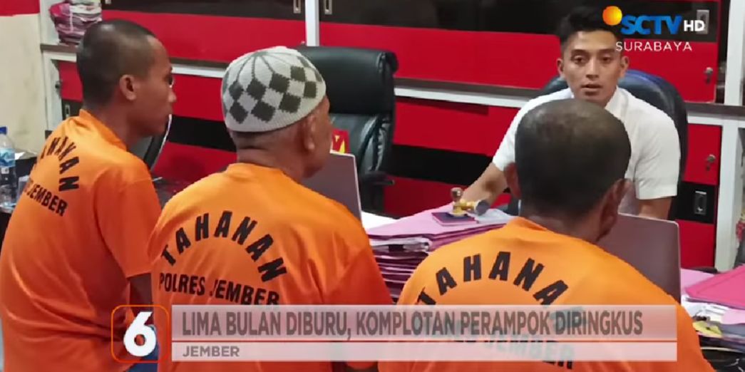 Fakta di Balik Aksi Komplotan Perampok Sadis di Jember, Tega Bacok hingga Siram Korban Pakai Bensin