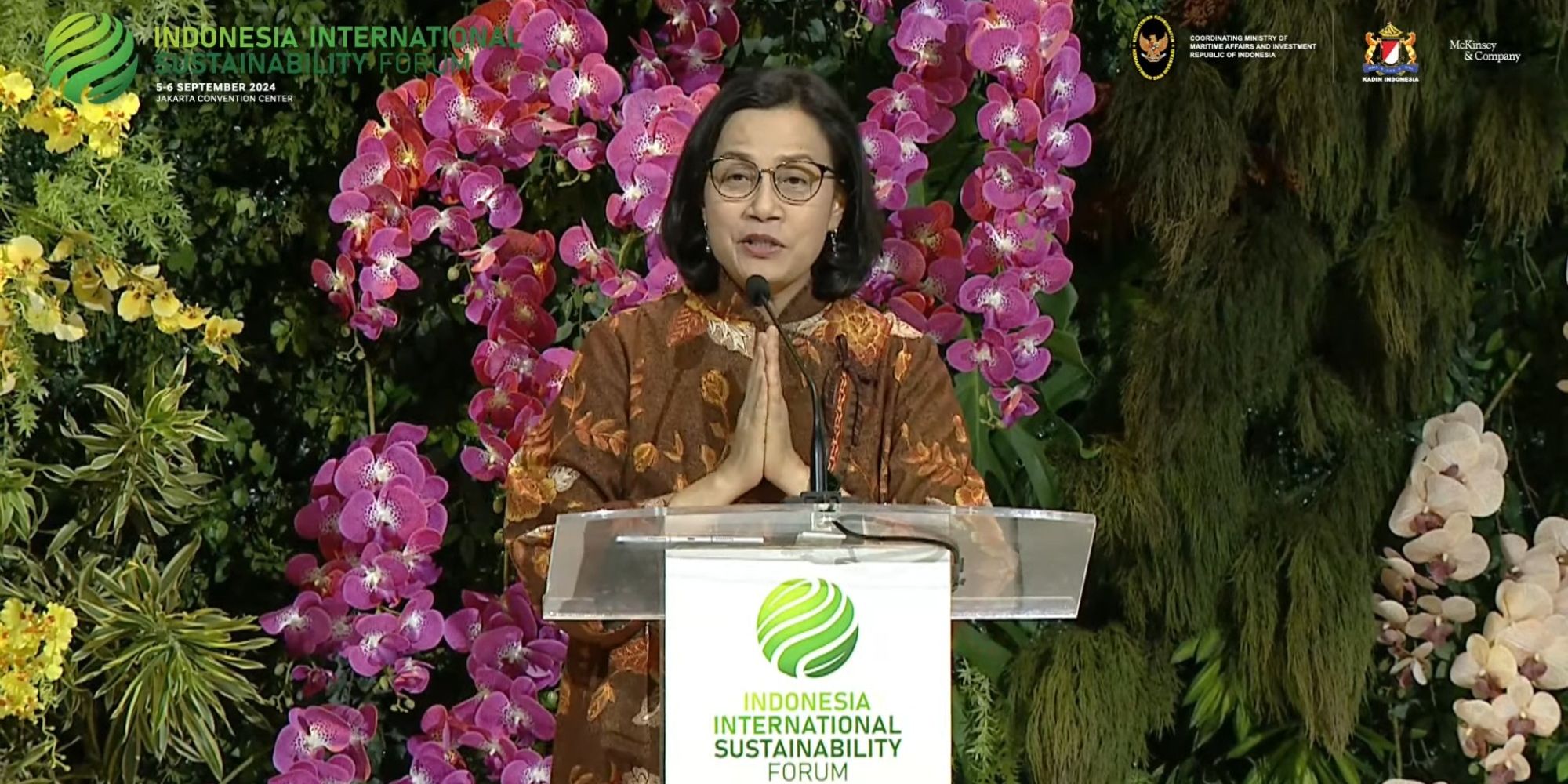 Di ISF 2024, Sri Mulyani: Situasi Ekonomi Global Sedang Tidak Baik hingga 2026