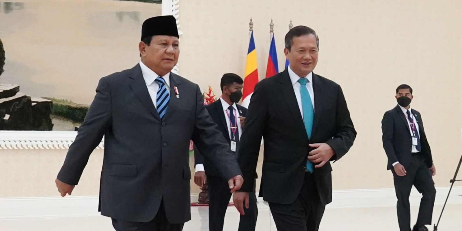 Momen Prabowo Bertemu PM dan Presiden Senat Kamboja, Apa yang Dibahas?