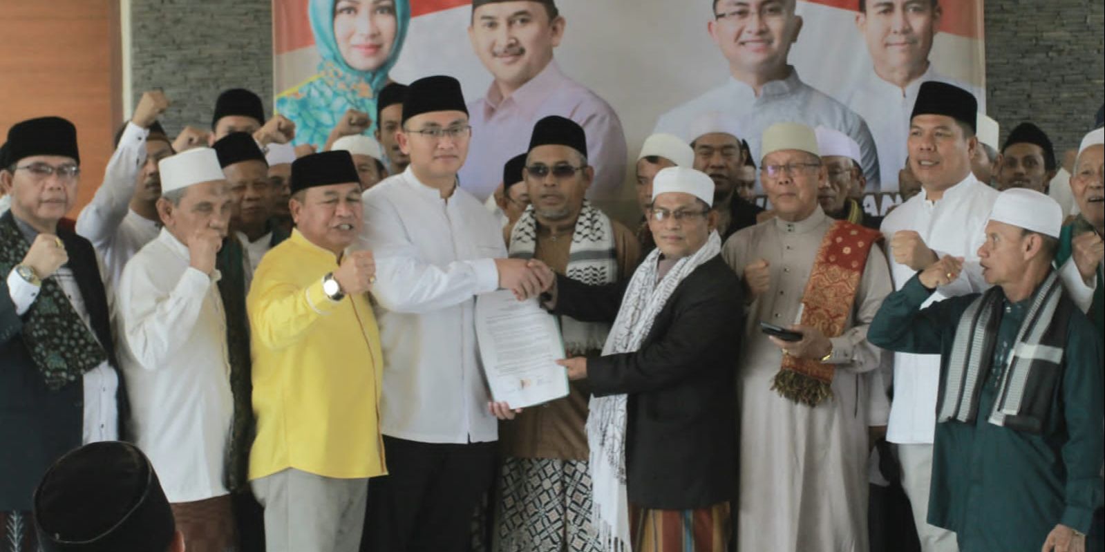 Ulama dan Tokoh Agama Banten Deklarasi Dukung Paket Airin dan Andika di Pilkada 2024