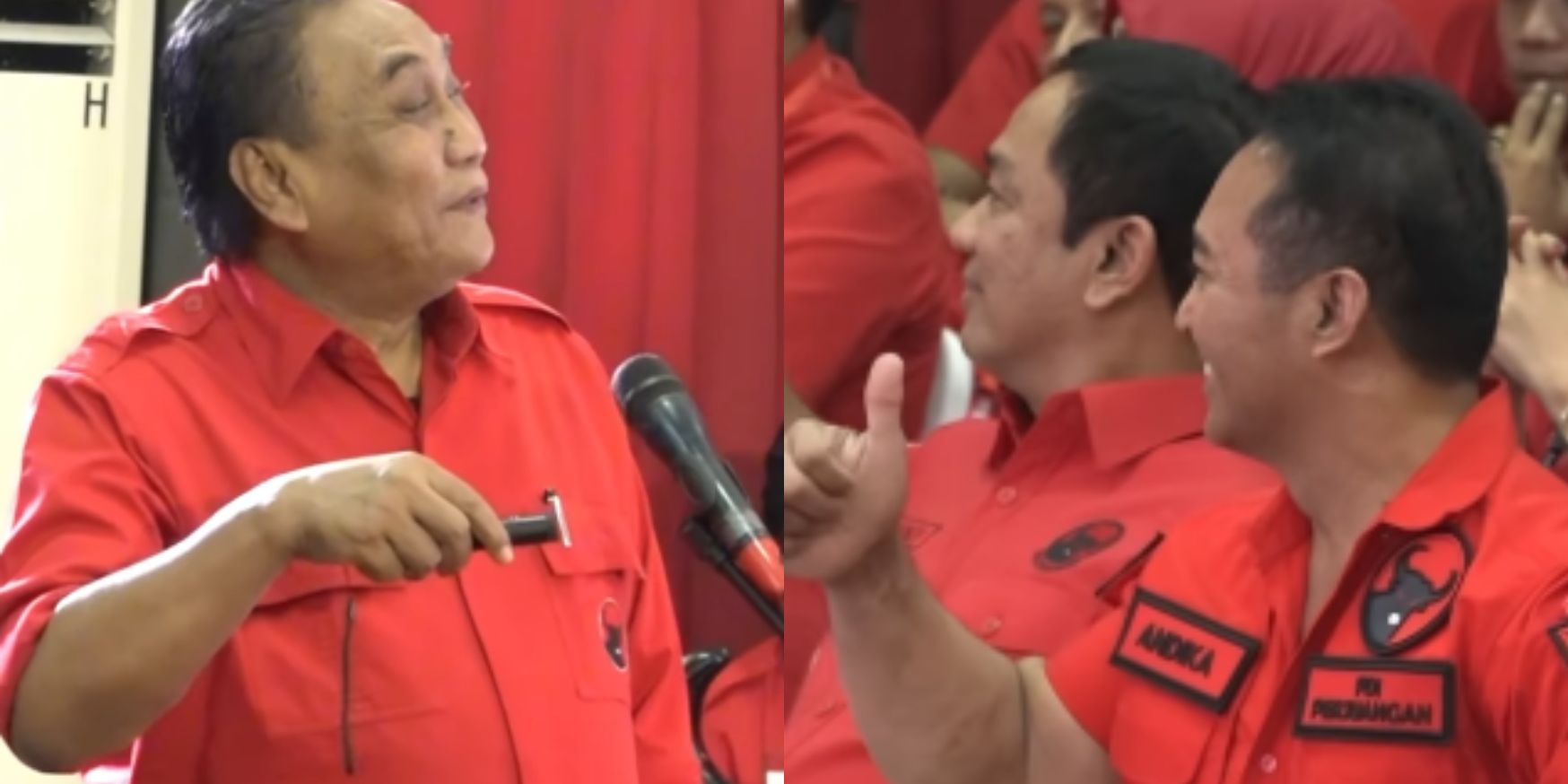 Jenderal Kekar 'Rambo' Beri Jempol Dengar Bombom PDIP di-Roasting Komandan Pacul