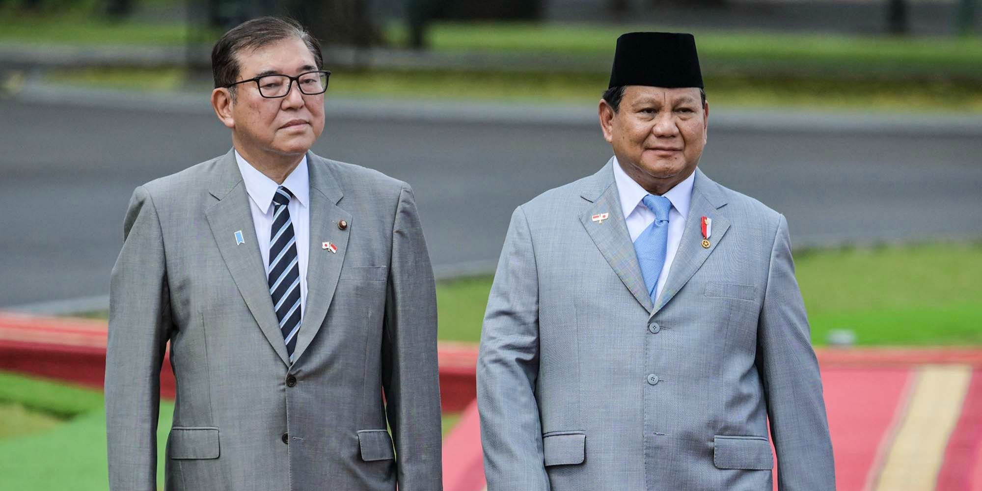 FOTO: Presiden Prabowo Terima Kunjungan Kenegaraan PM Jepang di Istana Bogor