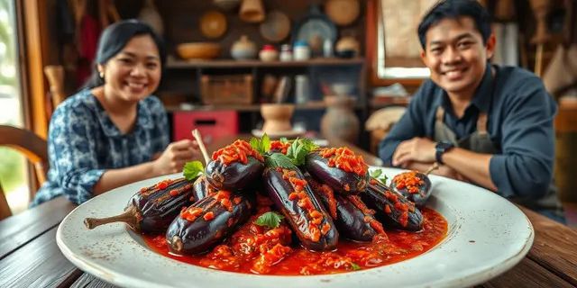 Resep Sambal Terong Pedas dengan Sentuhan Khas Indonesia