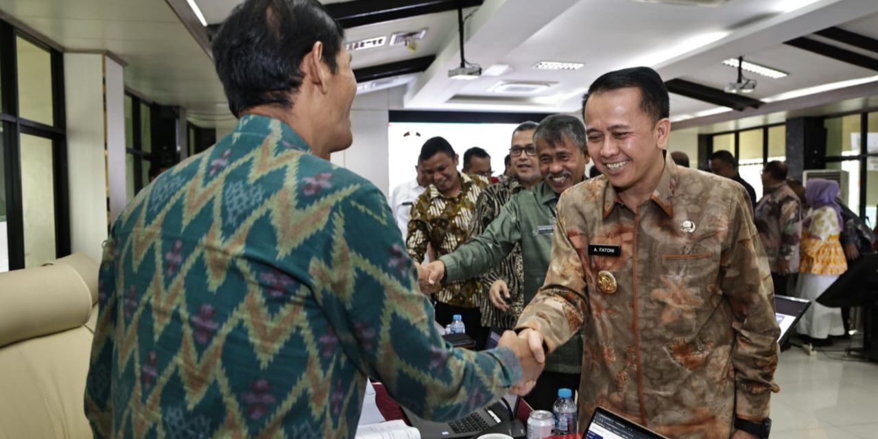 Pj Gubernur Sumut Agus Fatoni Laporkan Hasil Pengendalian Inflasi hingga Kemiskinan ke Kemendagri