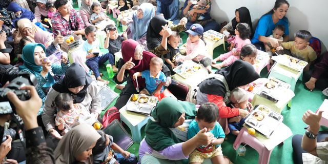 64 Sekolah dan 21 Ribu Siswa di Jakarta Dapat Makan Bergizi Gratis Hari Ini