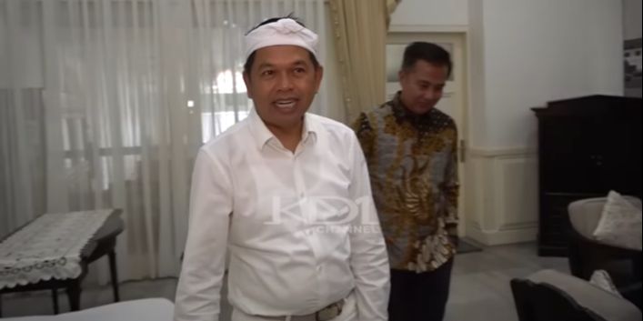 Tempat Tidur Masih Asli, Dedi Mulyadi Puji di Gedung Pakuan Ada Kamar Soekarno 'Awas Jangan Nakal Kalau Tidur di Sini'