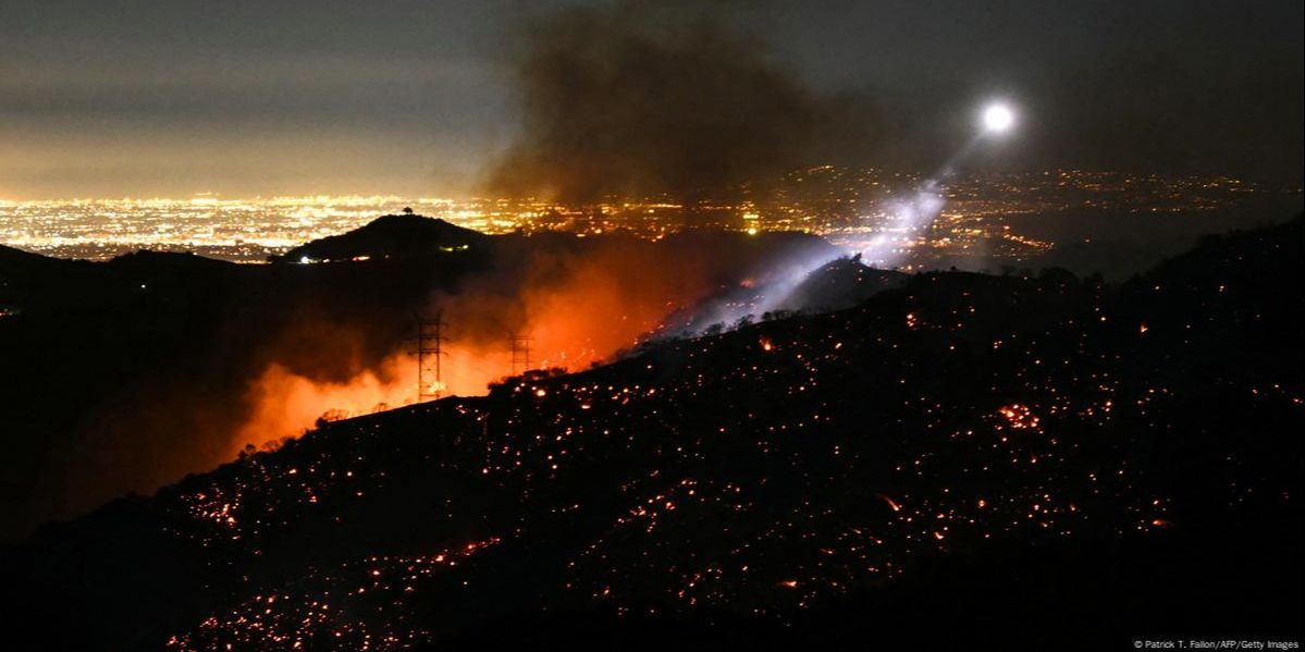 Korban Tewas Kebakaran Hutan di Los Angeles Bertambah Jadi 16 Orang