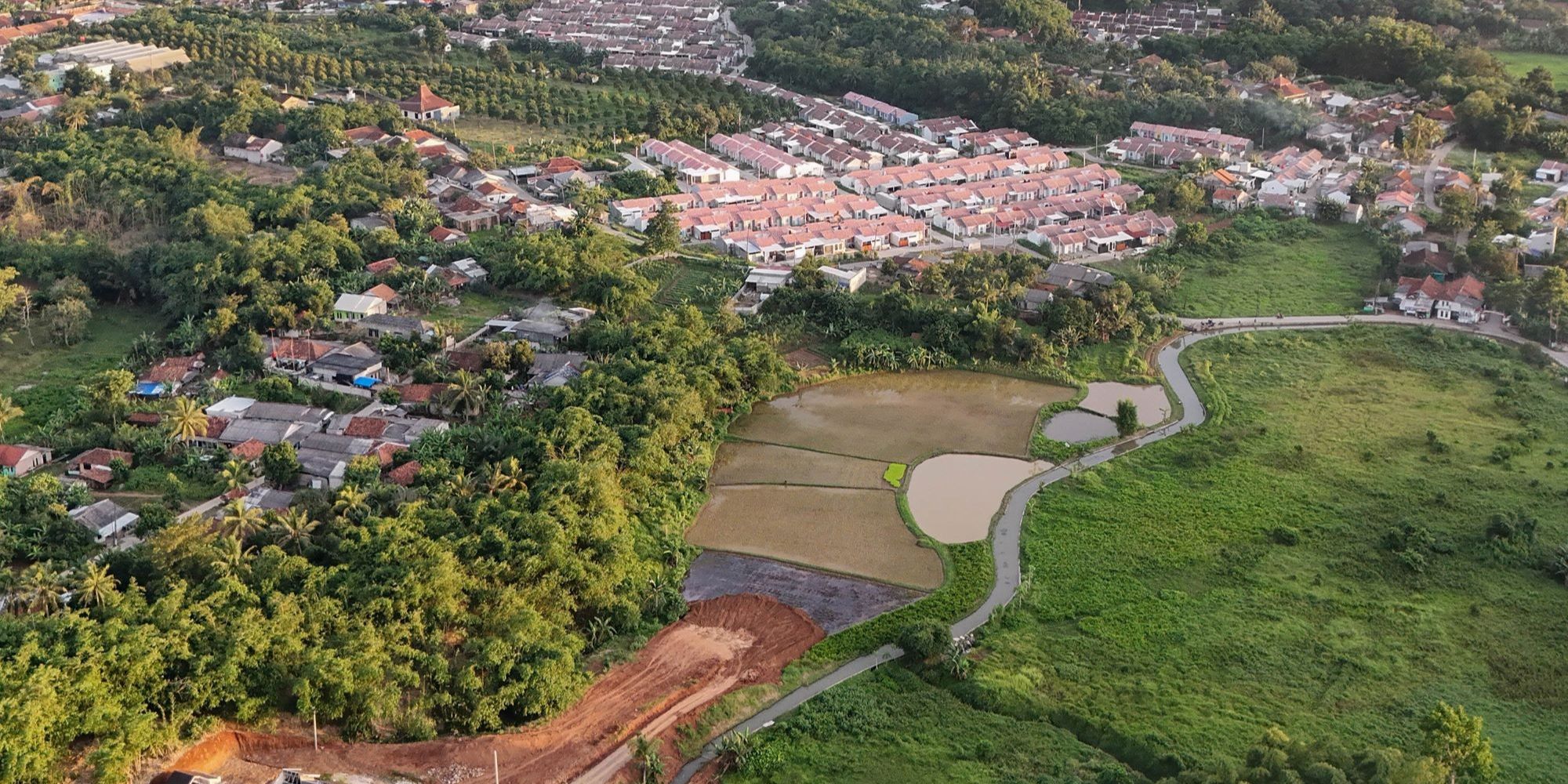 FOTO: Potret Lahan Pertanian Tergerus Pertumbuhan Properti