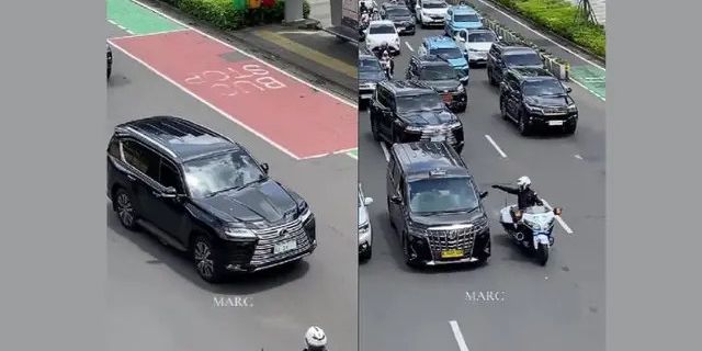 VIDEO: Polda Cari Sopir Taksi Bikin Patwal Arogan Mobil RI 36 Raffi Ahmad Ngamuk di Jalan