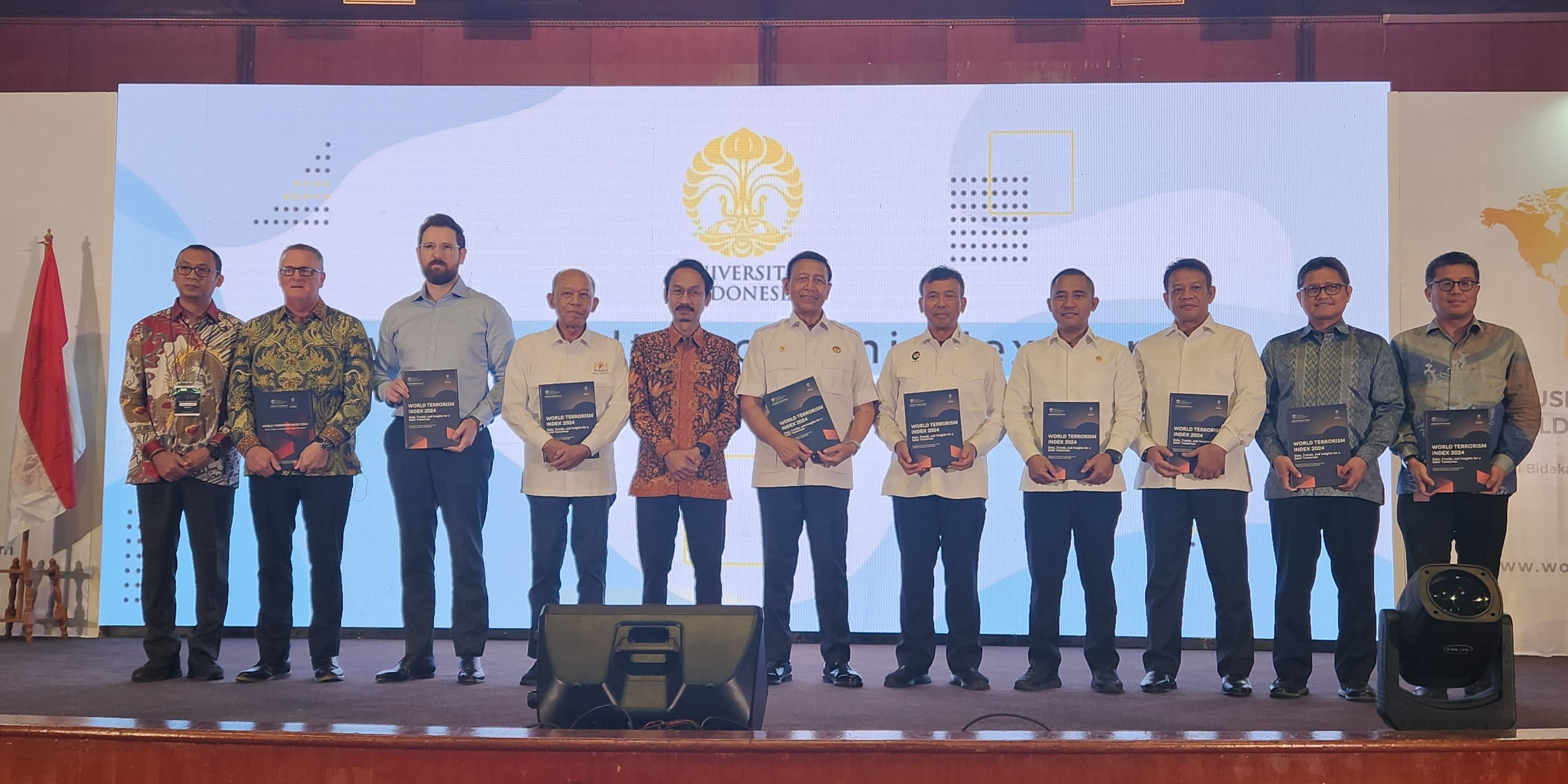 ReCURE dan SKSG UI Luncurkan World Terrorism Index, 2 Jenderal TNI Hadir