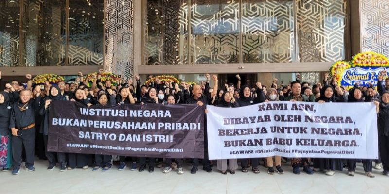 Duduk Perkara ASN Demo Mendiktisaintek Satryo sampai Sentil 'Menteri Pemarah Suka Tampar dan Pecat'