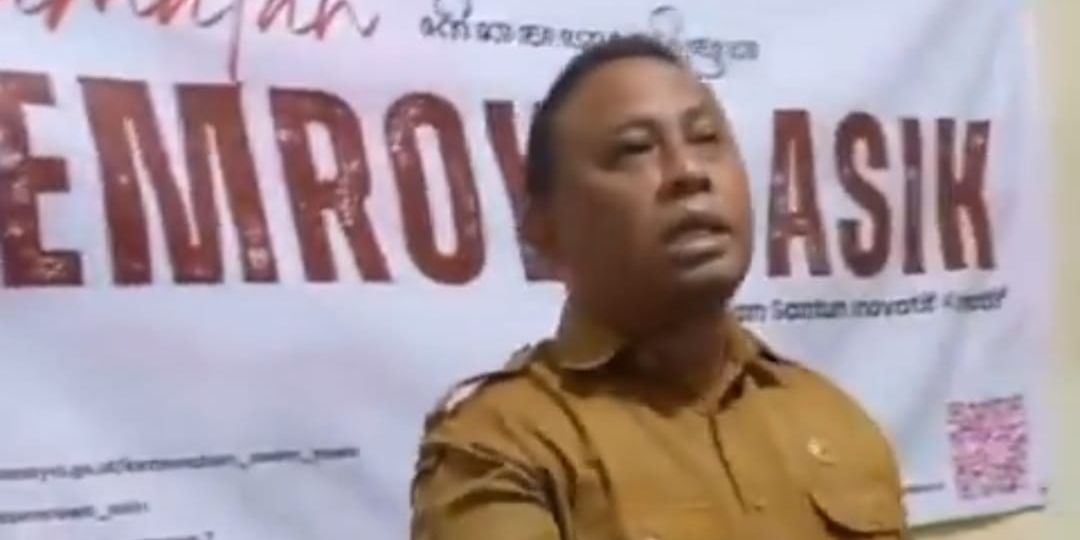 Viral Video Camat Sembunyikan Perempuan di Bawah Meja Kerja, Ini Penjelasannya