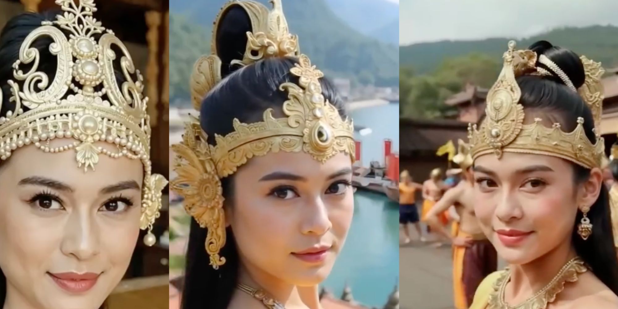 Begini Gaya A Day in My Life Ratu Cantik Majapahit Tribhuwana Tunggadewi versi AI kalau Hidup di Zaman Modern